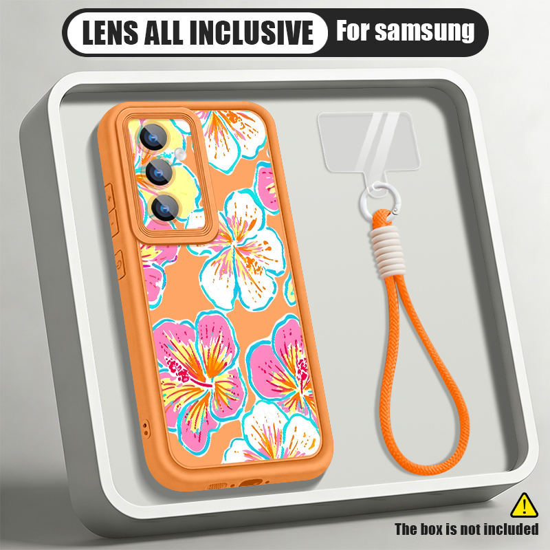 Flower Pattern Lanyard Phone C - огляд і ціна Samsung Galaxy A55